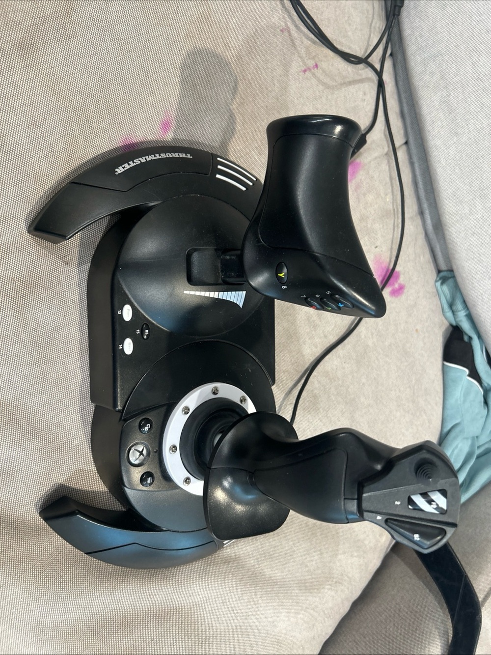 Thrustmaster HOTAS Flight Control Stick and Throttle - Black for Xbox